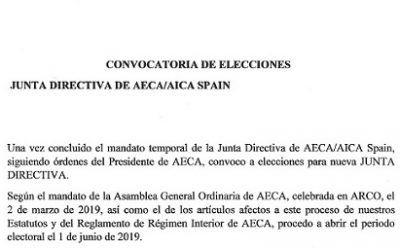 Convocatoria Elecciones, junio 2019