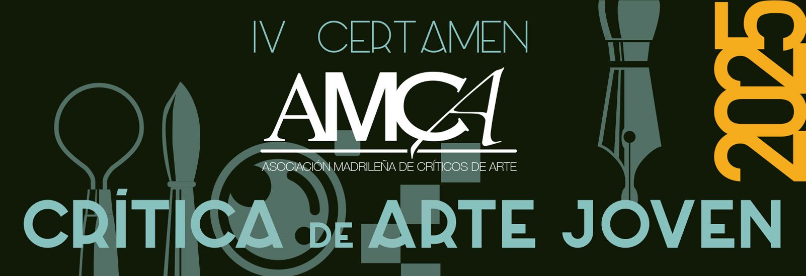IV Certamen AMCA a la Crítica de Arte Joven Banner