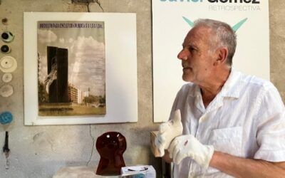 JAVIER GÓMEZ, el mejor escultor español en vidrio, con museo monográfico en Pedro Bernardo. Ávila
