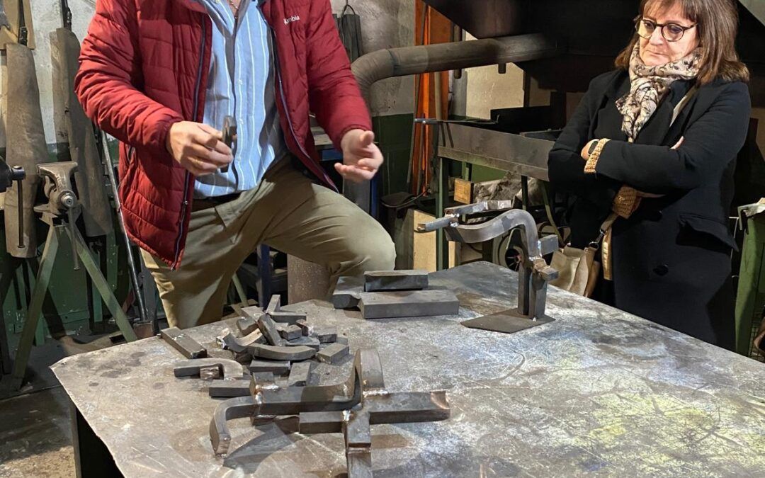 VISITA AL TALLER DE CARLOS ALBERT