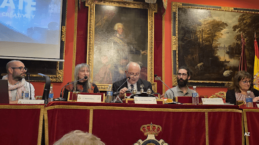 MESA ABIERTA sobre «ARTE E INTELIGENCIA ARTIFICIAL, IA»,  organizada por la Asociación Madrileña de Críticos de Arte, AMCA