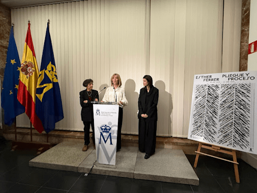 ESTHER FERRER. El Museo Casa de la Moneda inaugura la exposición de  la ganadora del Premio Tomás  Francisco Prieto 2024