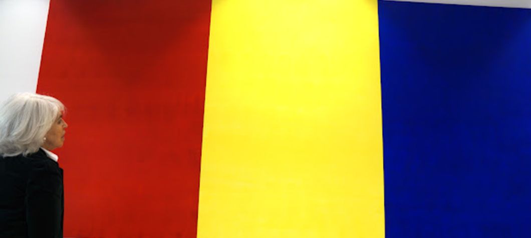Cecilia Lassaletta autora del «Homenaje a Ellsworth Kelly», colección de 28 cuadros para una entidad madrileña