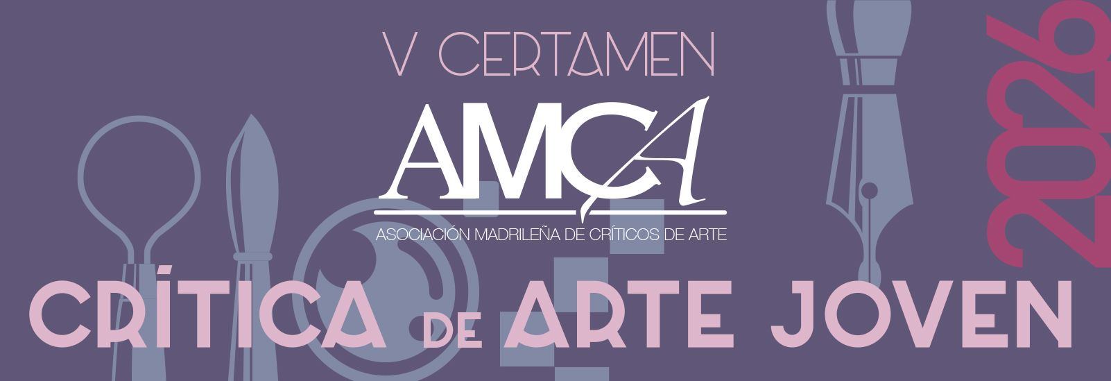 IV Certamen AMCA a la Crítica de Arte Joven Banner