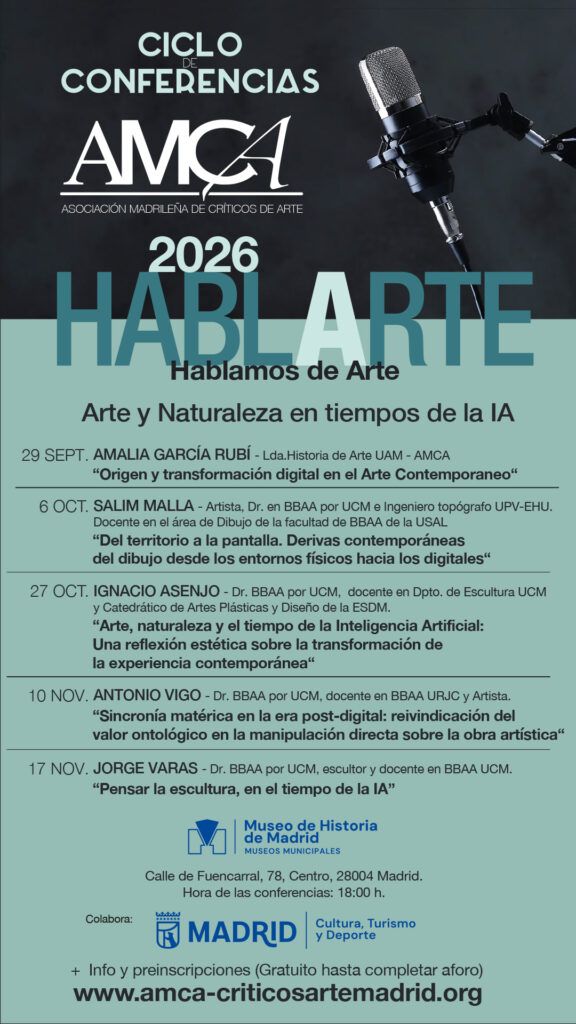Ciclo de conferencia AMCA - HablArte 2026
